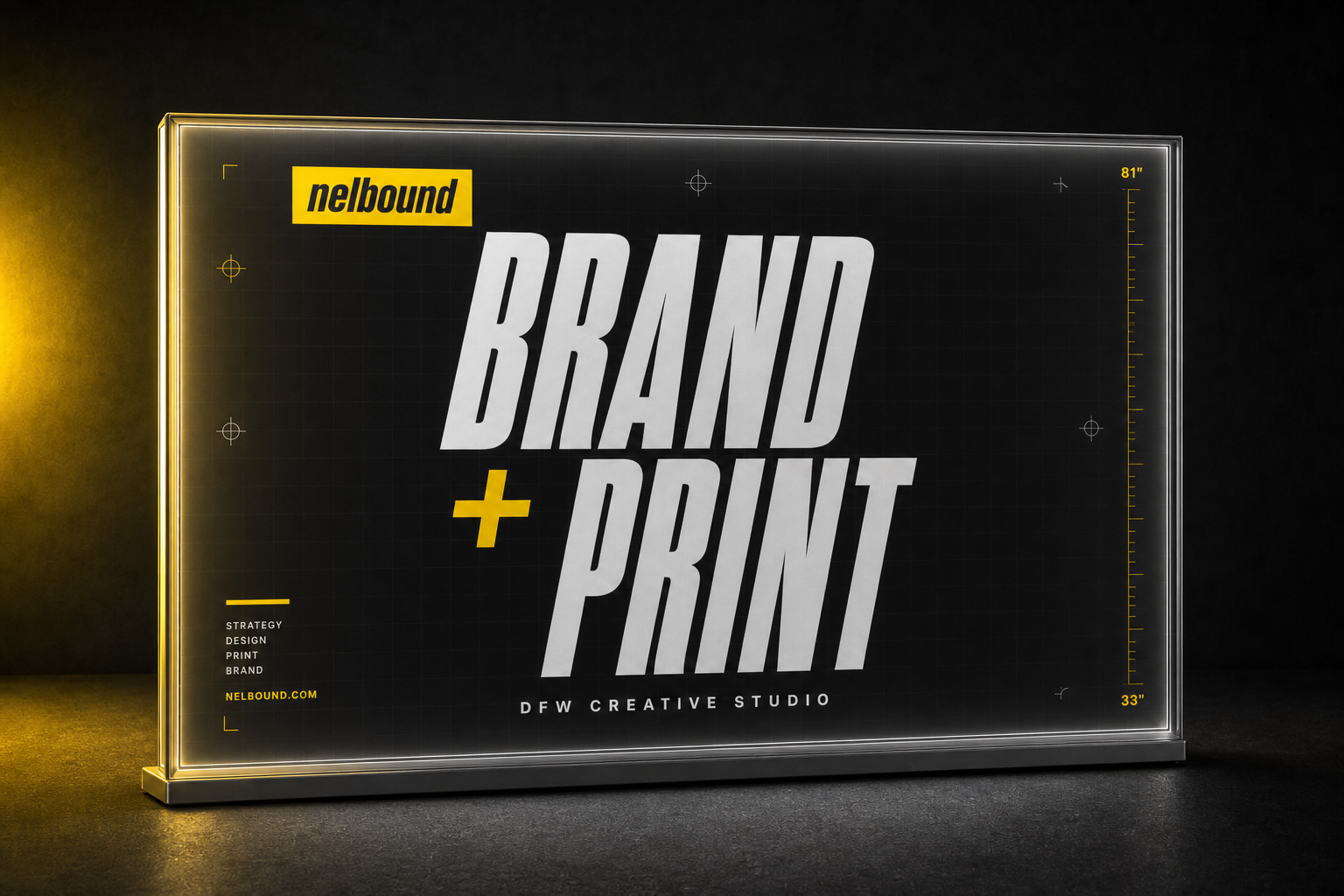 Backlit Banner