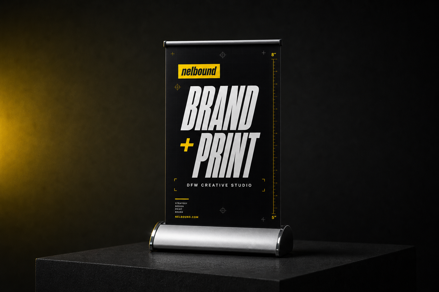 Table Top Banner Stand